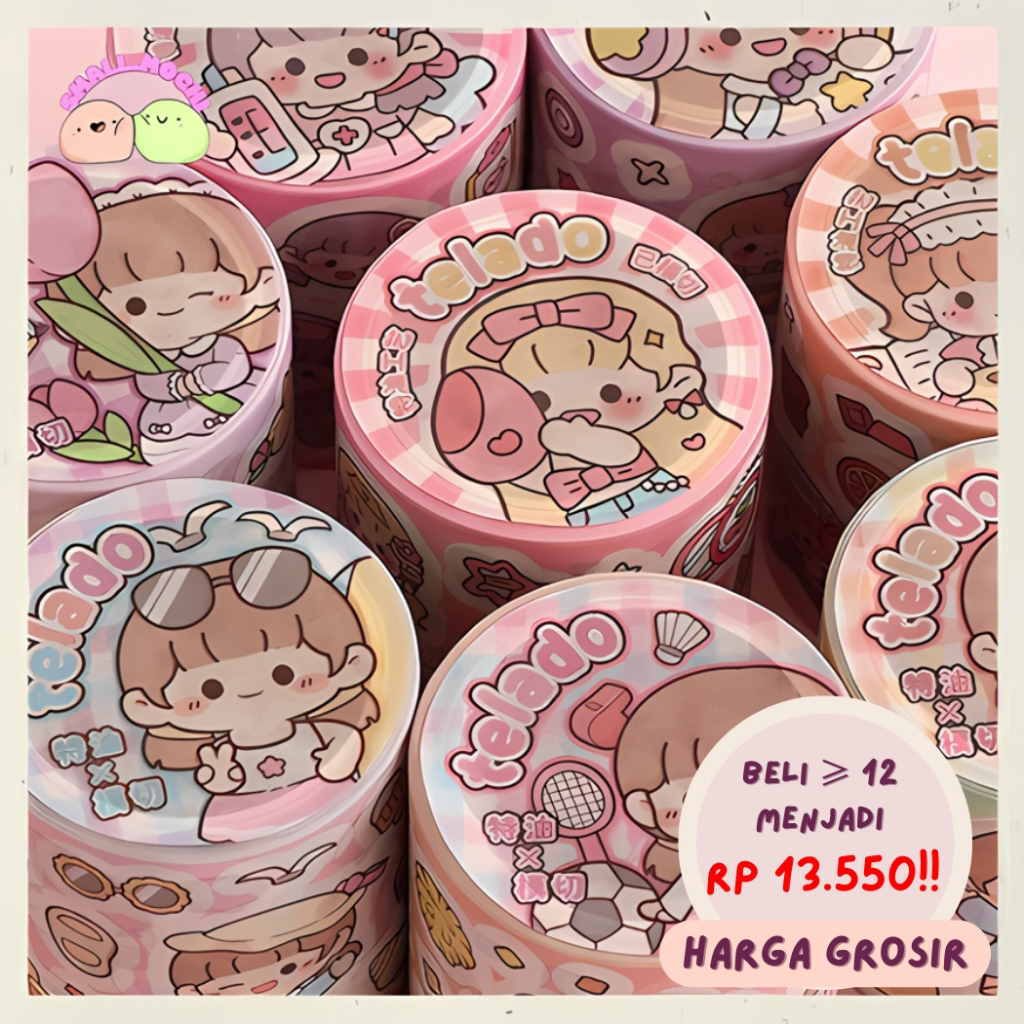 

1 Roll Stiker Roll Decor Notebook Diarybook Laptop Casing Hp Botol Minum Best Seller TLD133