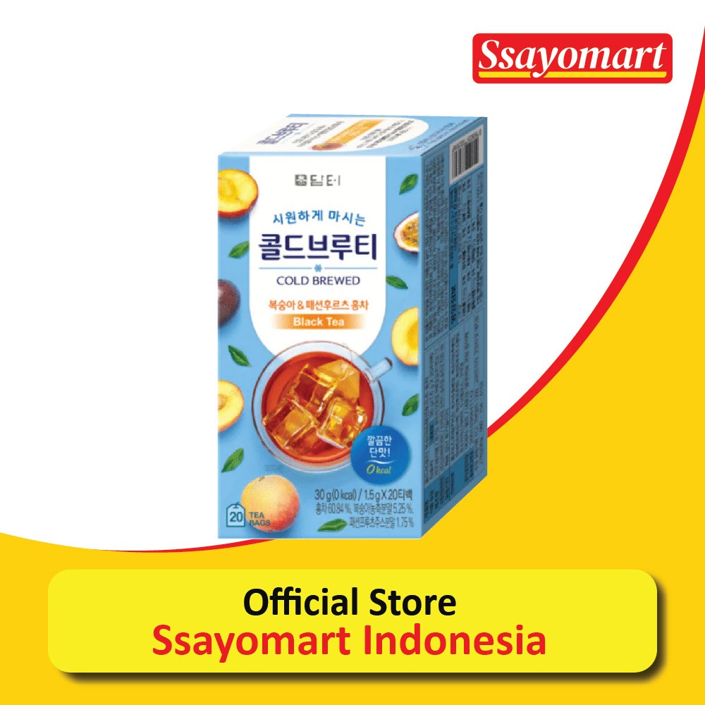 

Damtuh Cold Brewed Black Tea (1.5g x 20pcs)