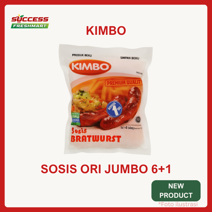 

kimbo sosis jumbo ori 6 + 1 500 gram