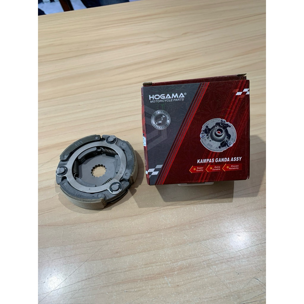 Hogama Ganda Kopling ASSY Jupiter Z 5TP / Kampas Ganda Otomatis Kopling Jupiter Z Burhan / Vega R Ne