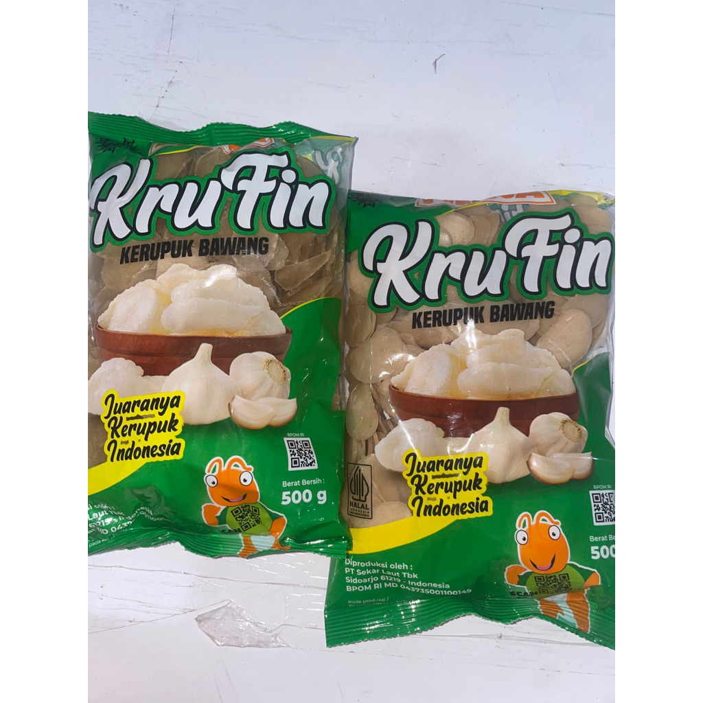 

Krufin Krupuk Bawang Finna 500g