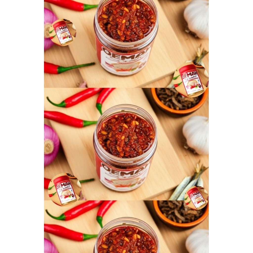 

Sambel bawang teri medan by oemah sambel pedas gurih dan tahan lama isi 200 gr