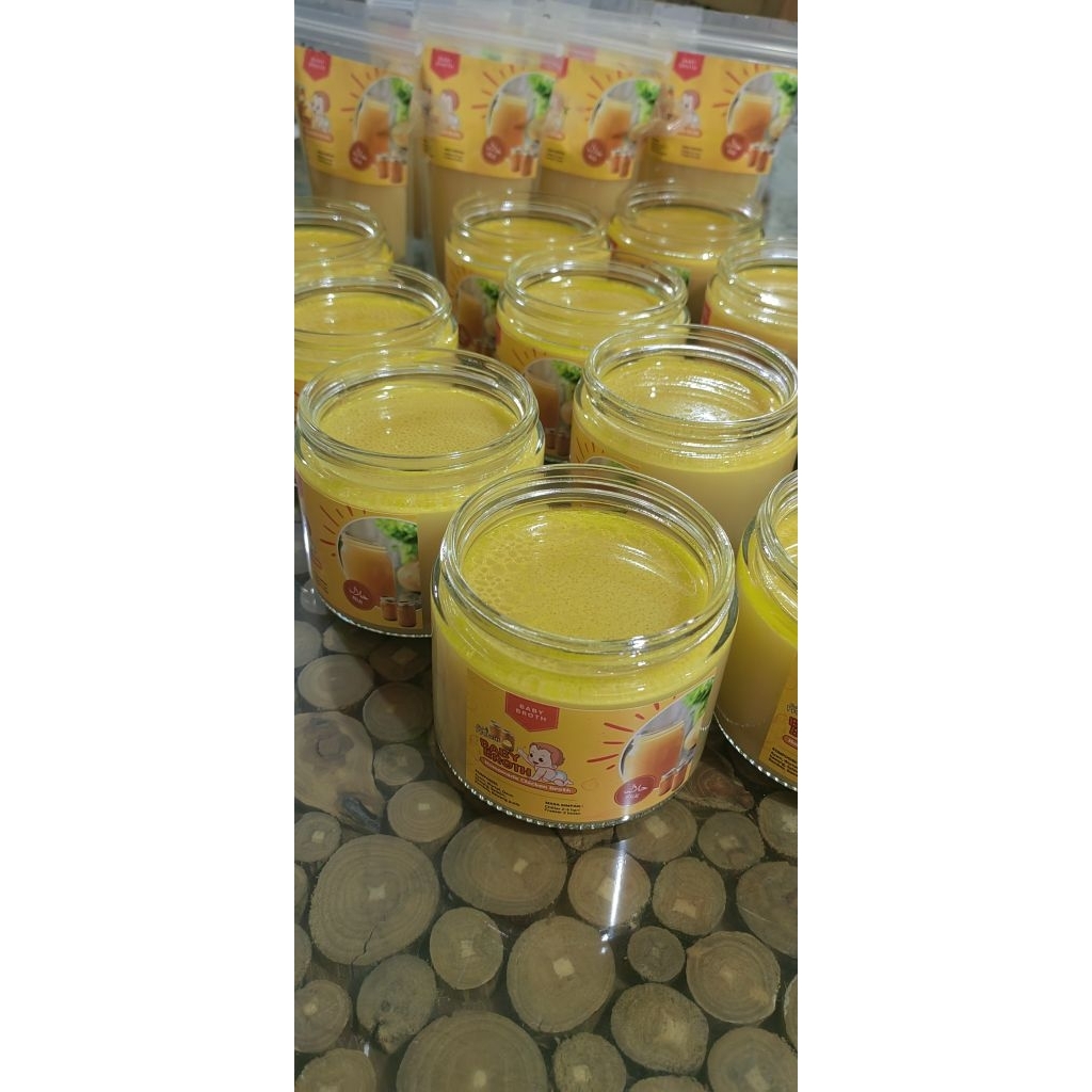 

BabyBroth - TERMURAH Kaldu Ayam Chicken Broth JAR KACA 400ml | Kaldu Ayam Original | Kaldu Ayam Premium | Chicken Broth | Chicken Bone Broth | Kaldu Ayam High Protein