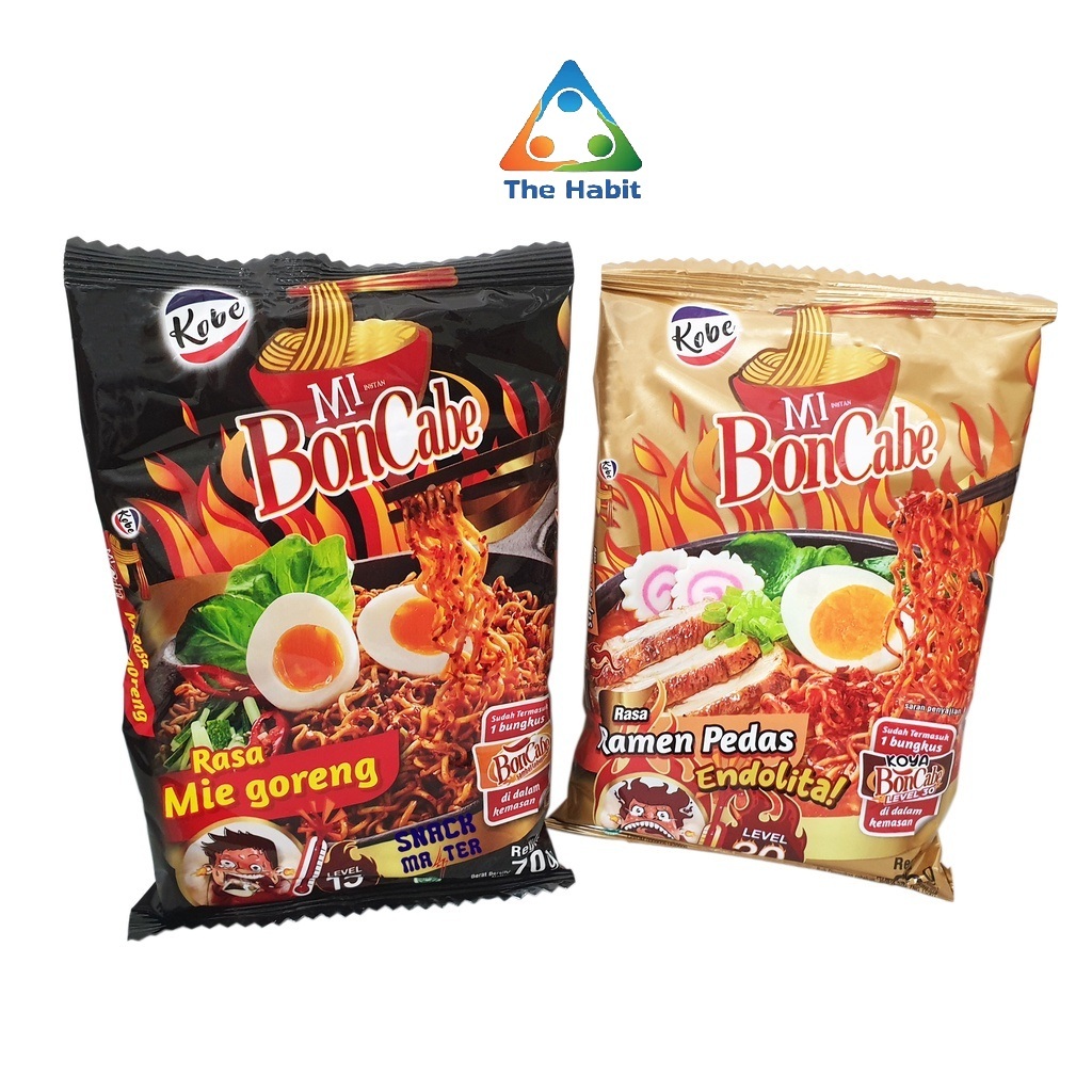 (The Habit) Mie Boncabe Kobe Rasa Goreng Ramen Pedas