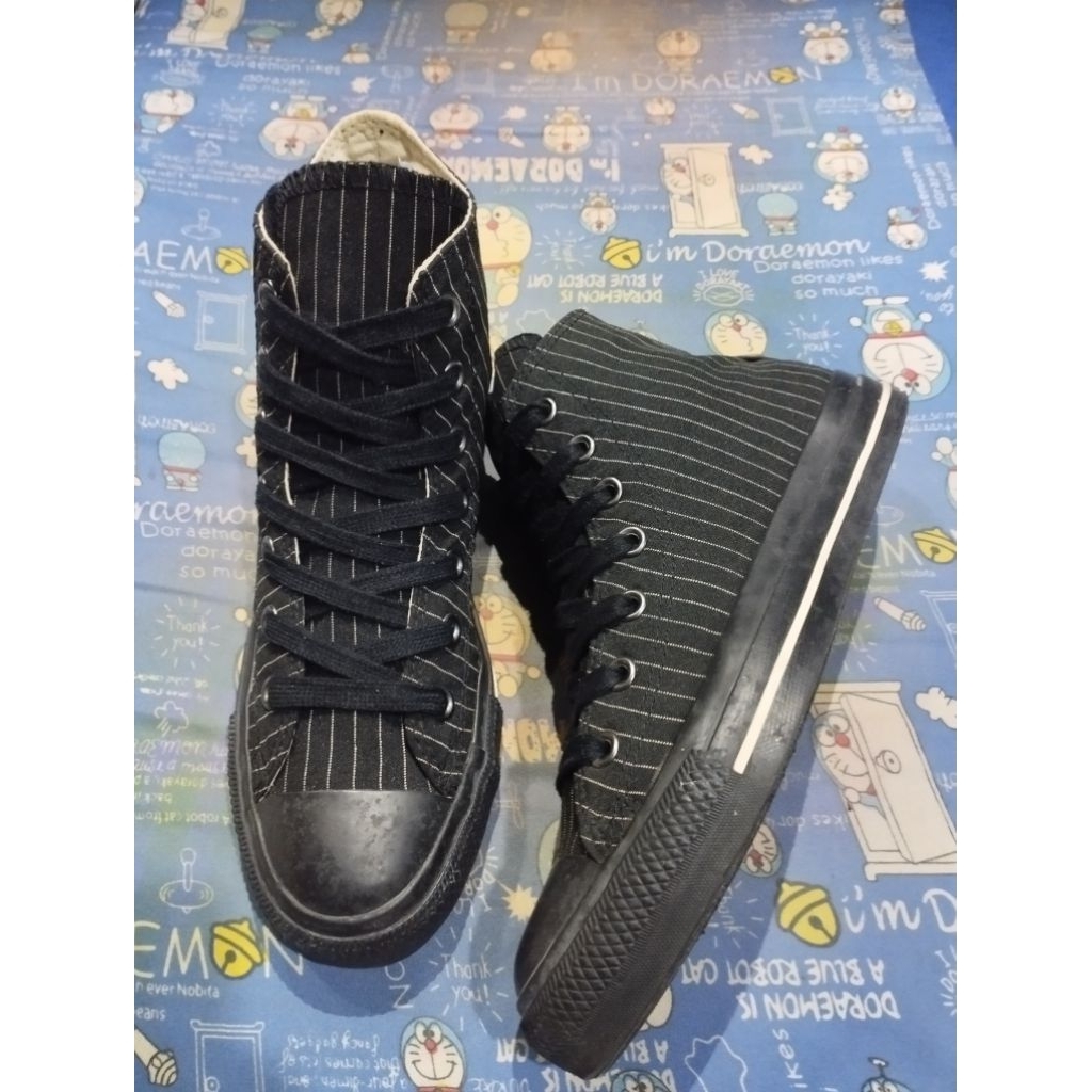 CONVERSE CT PINSTRIPE BLACK