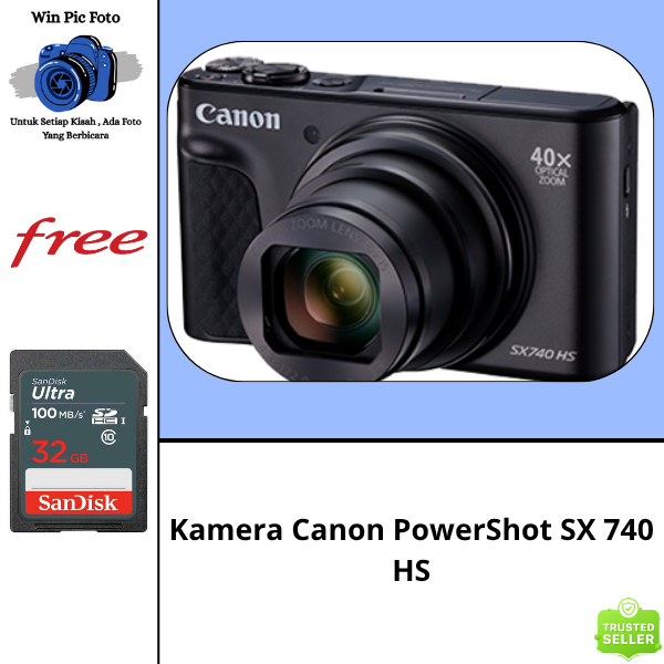 Canon powershot SX 740 HS / Kamera Digital / Camera Digital / Kamera Canon / Camera Canon