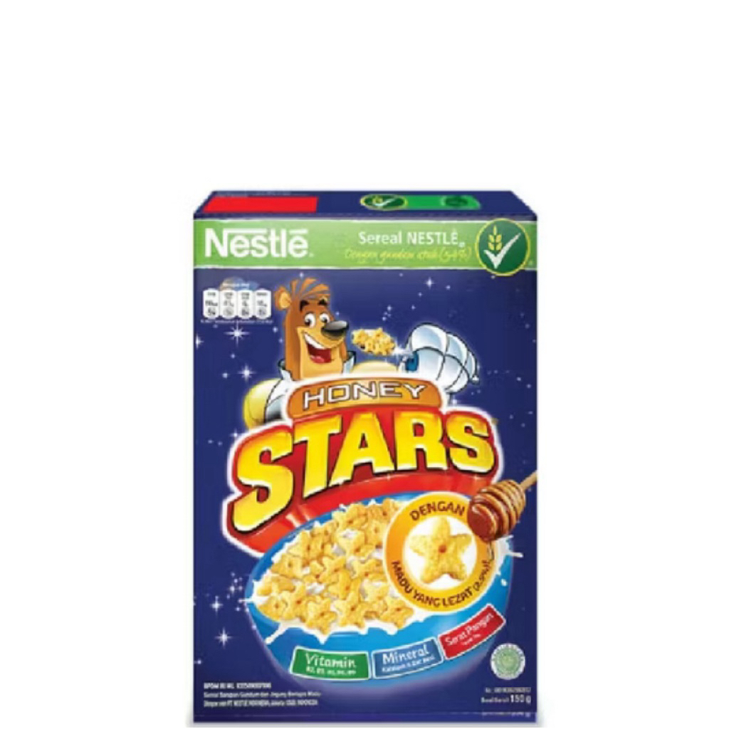 

Nestlé Honey Stars Sereal Sarapan 150g – Rasa Madu Lezat, Energi untuk Hari Aktif