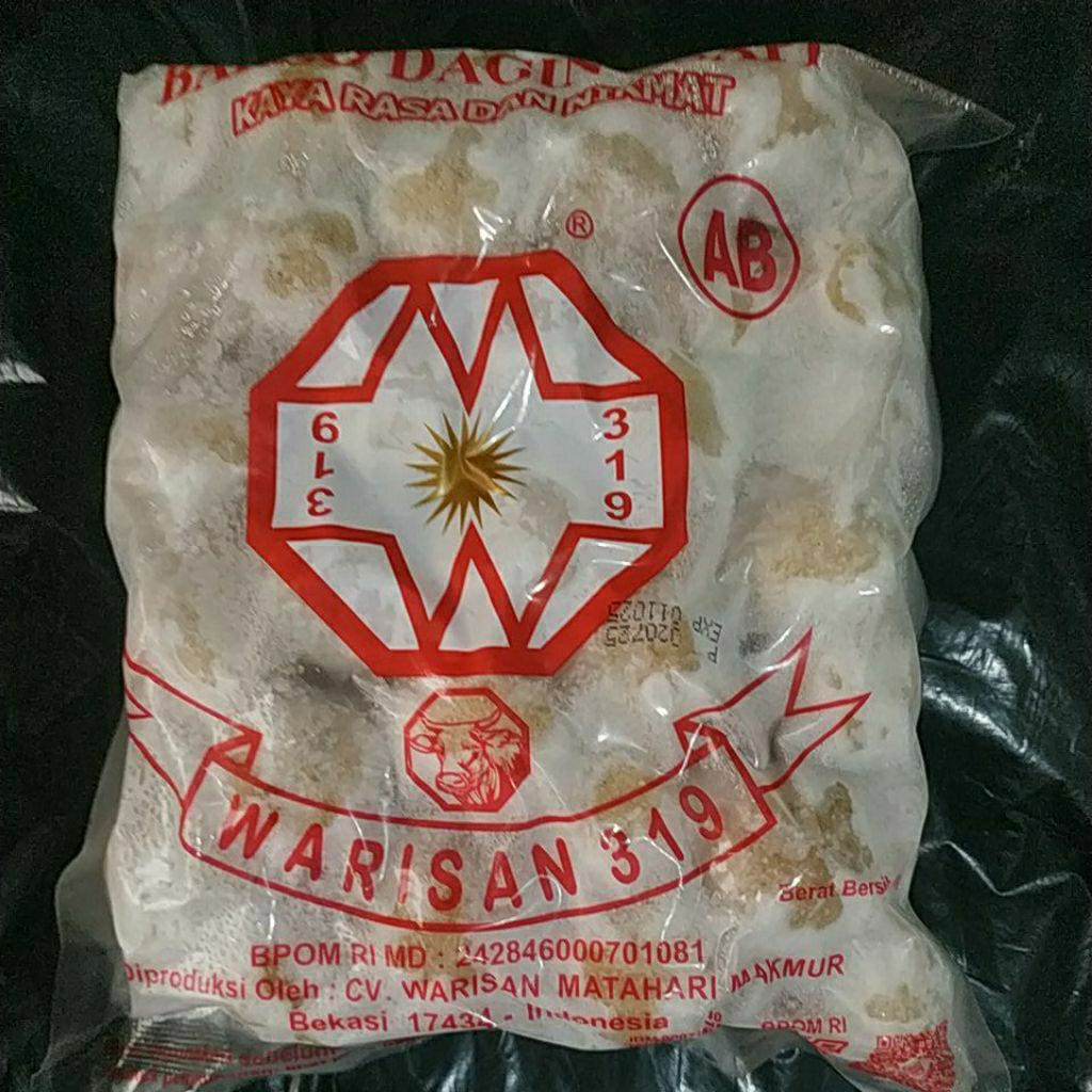 

Baso Warisan 319 isi 50pcs kemasan Baru