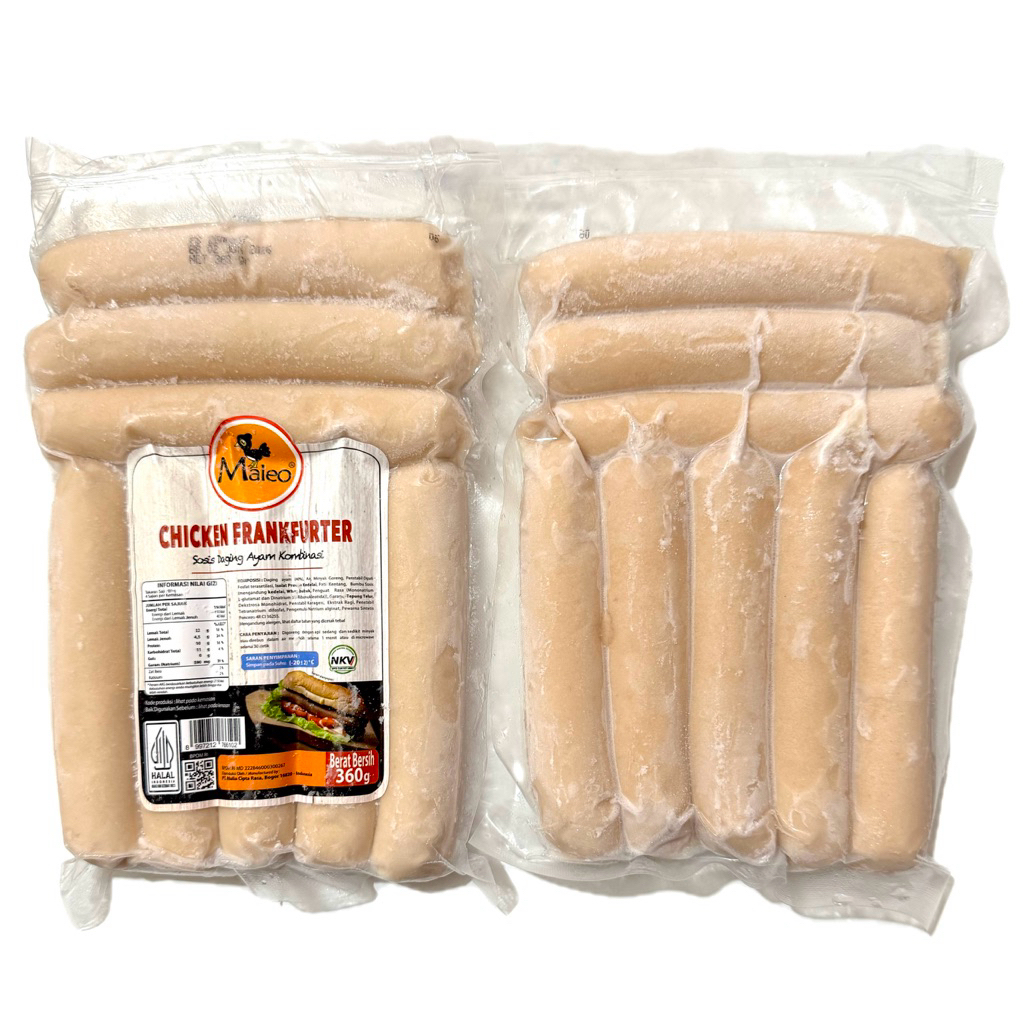 

Maleo Sosis Chicken Frankfurter Sausage 360g