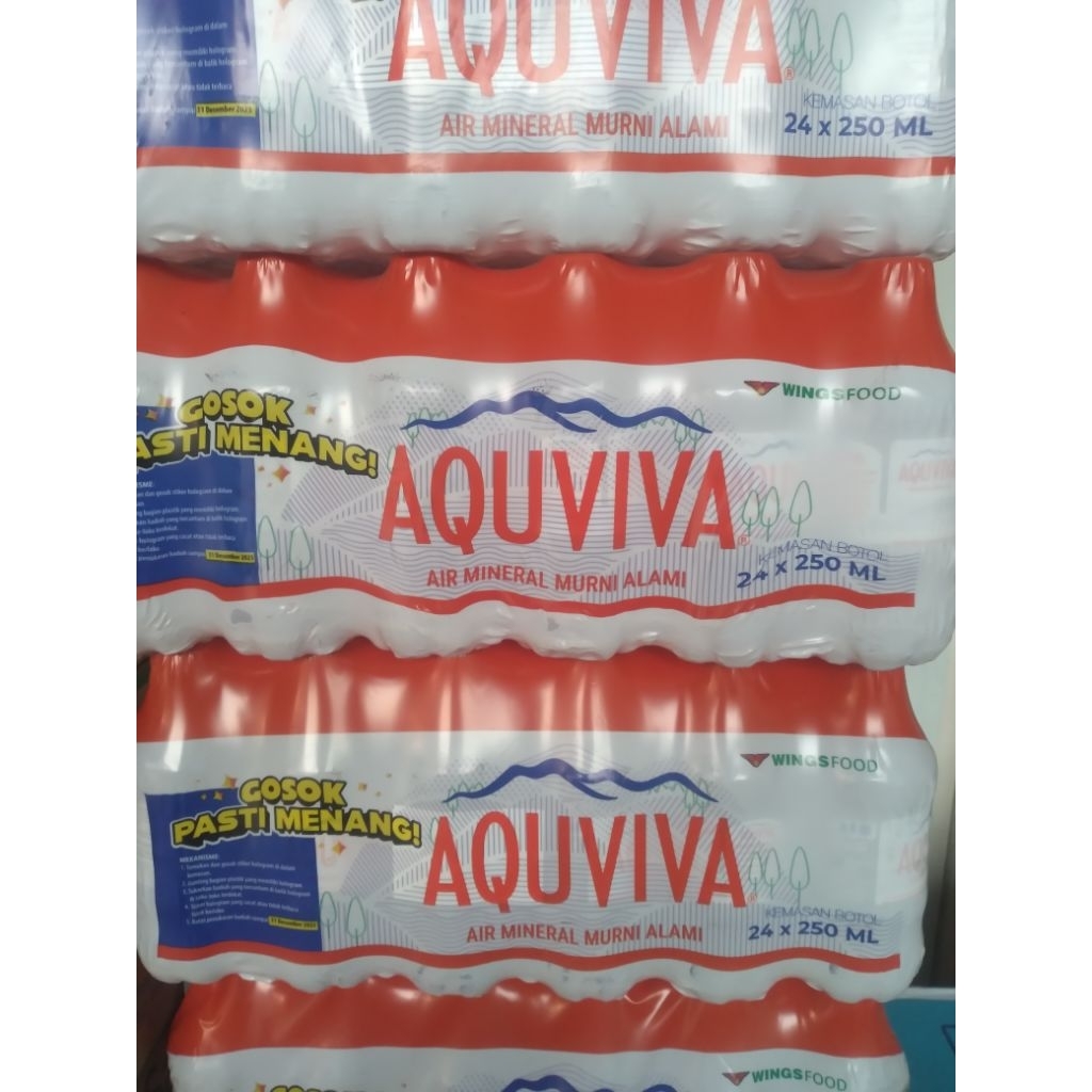 

Air mineral Merk Aquviva 250ml