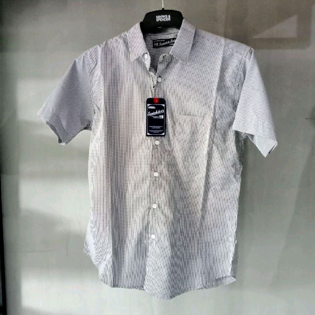 Scotch Kemeja Pria Lengan Penek
