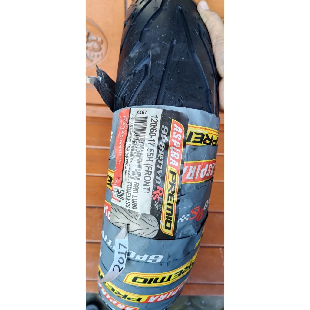 Promo ban ring 17 120/60 Aspira Premio Sportivo THN produksi lama