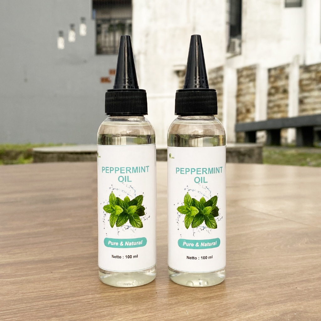 Peppermint Esensial Oil - Minyak Daun Mint Pure Natural