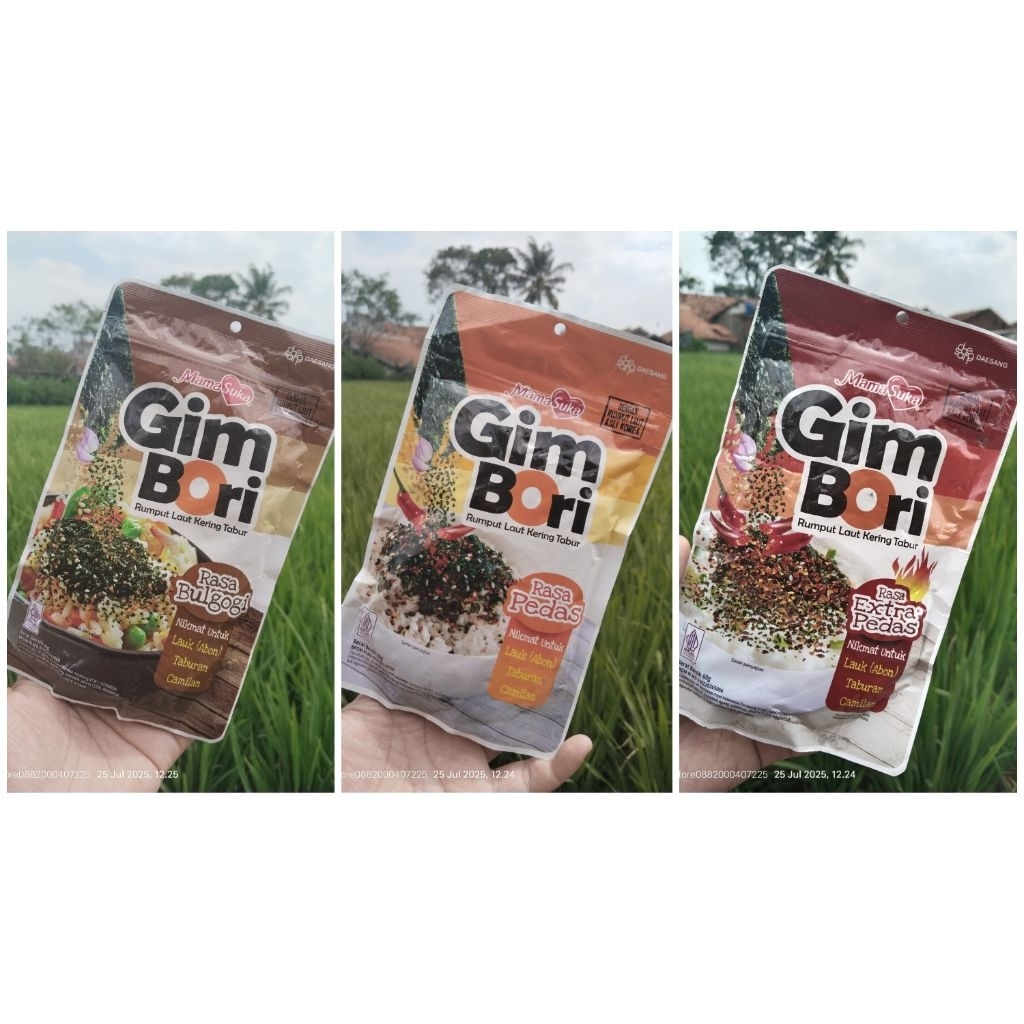 

Rumput Laut/Nori Gimbori Pouch 60g