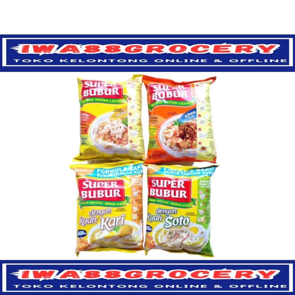 

Super bubur bubur instant 1pieces