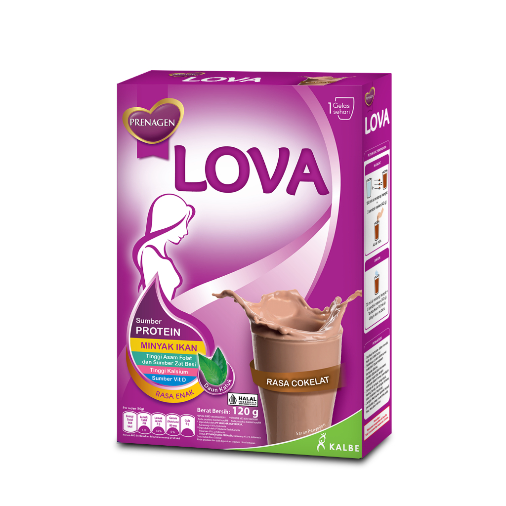 Prenagen Lova 120 Gr Coklat / Prenagen Lova Ibu Hamil