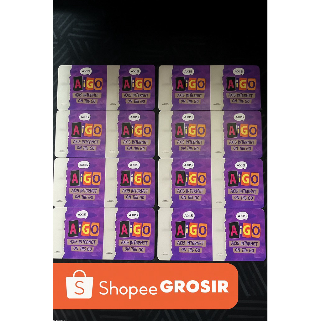 GROSIR  VOUCHER AXIS kosong BAHAN INJEK/DISPLAY ETALASE EXP maret 2027