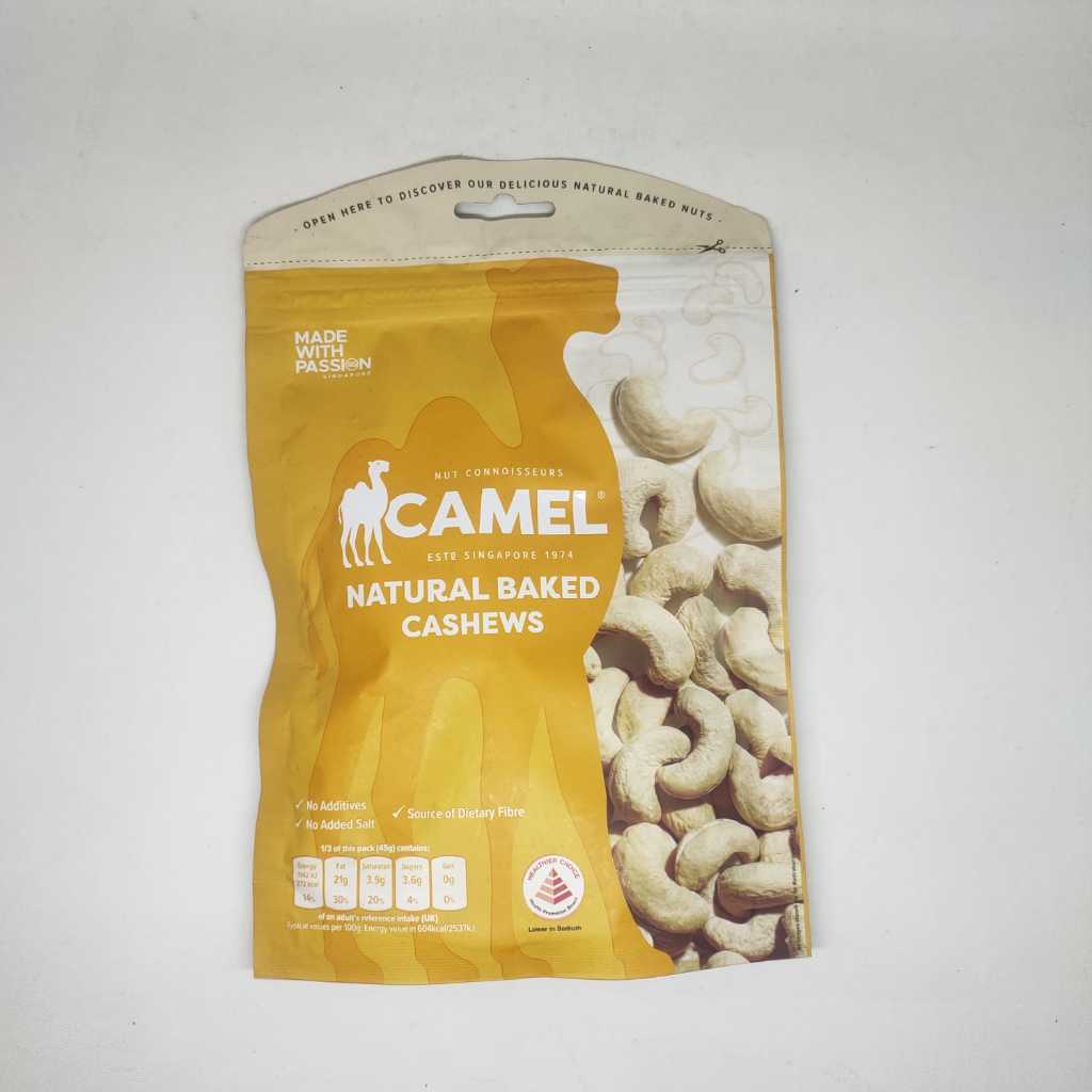 

CAMEL NATURAL BAKED CASHEWS 135G