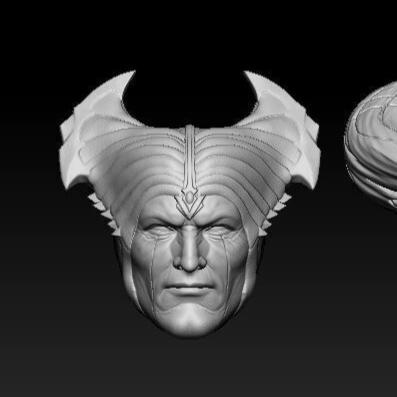 Headsculpt Head HS MKX Shinnok Mortal Kombat X Mcfarlane Adam Muff Toys Notaman Shf NWToys Vtoys Rom