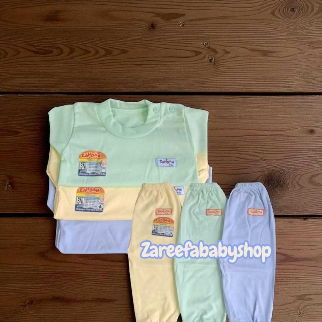 Promooo Stelan Cpr Zahdan Polos Warna Baju Oblong Pendek Celana Panjang Size S.M.L.XL