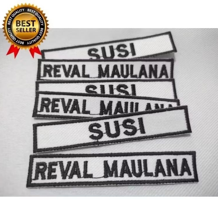 Papan nama siswa Bordir komputer