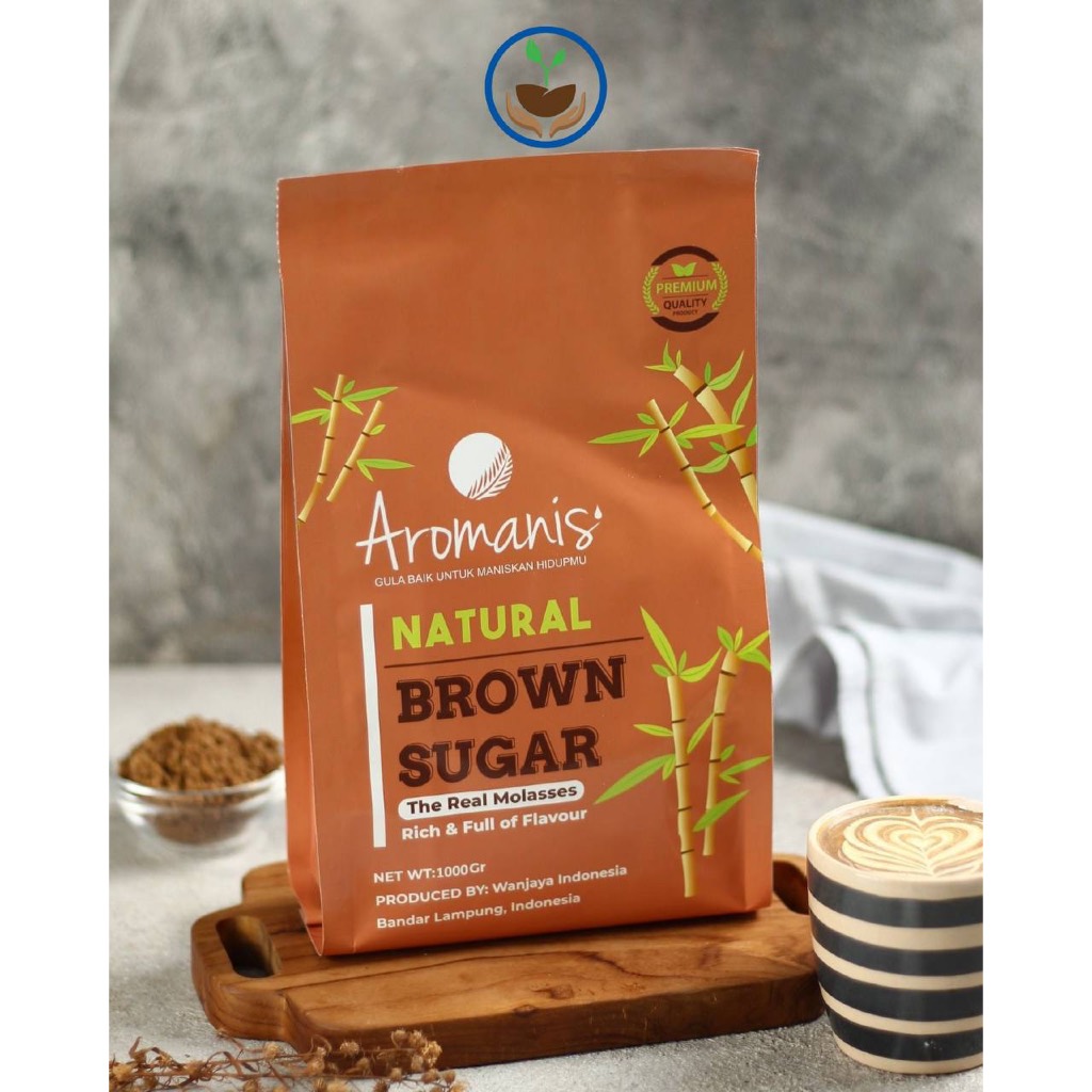 

AROMANIS BROWN SUGAR 1KG - GULA AREN TEBU MEDAN