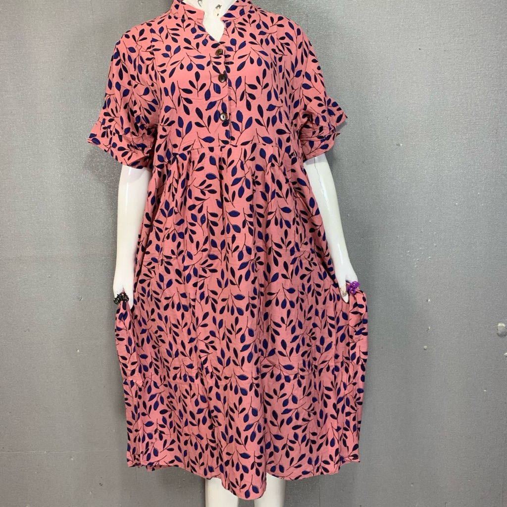 Daster Batik Model Astrid - Daster Batik Rayon Model Tebal | Daster Batik Model | Batik Rayon Tebal 