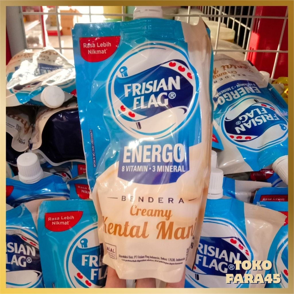 

FRISIAN FLAG KENTAL MANIS PUTIH POUCH 260G