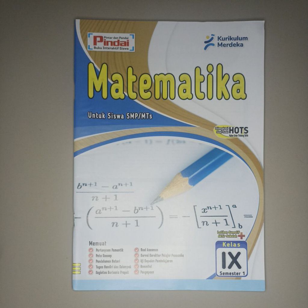 LKS PINDAI Kelas 9, Semester 1, Kurikulum Merdeka