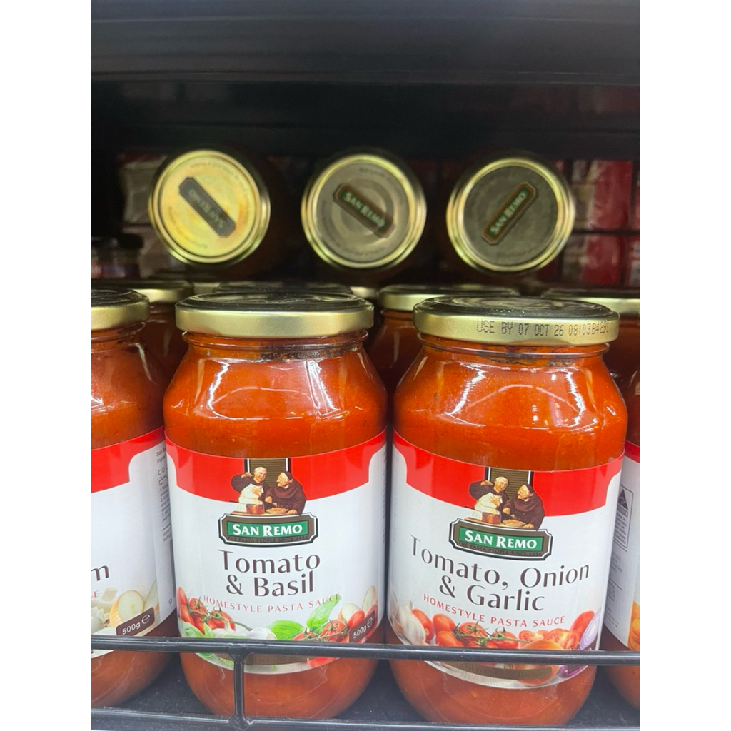

San Remo Tomat & Basil | Homestyle Pasta Sauce 500gram