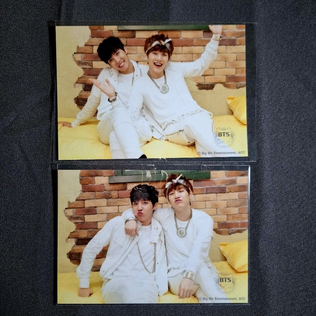 SOPE BTS Jhope Suga photocard postcard rare 1st japan showcase