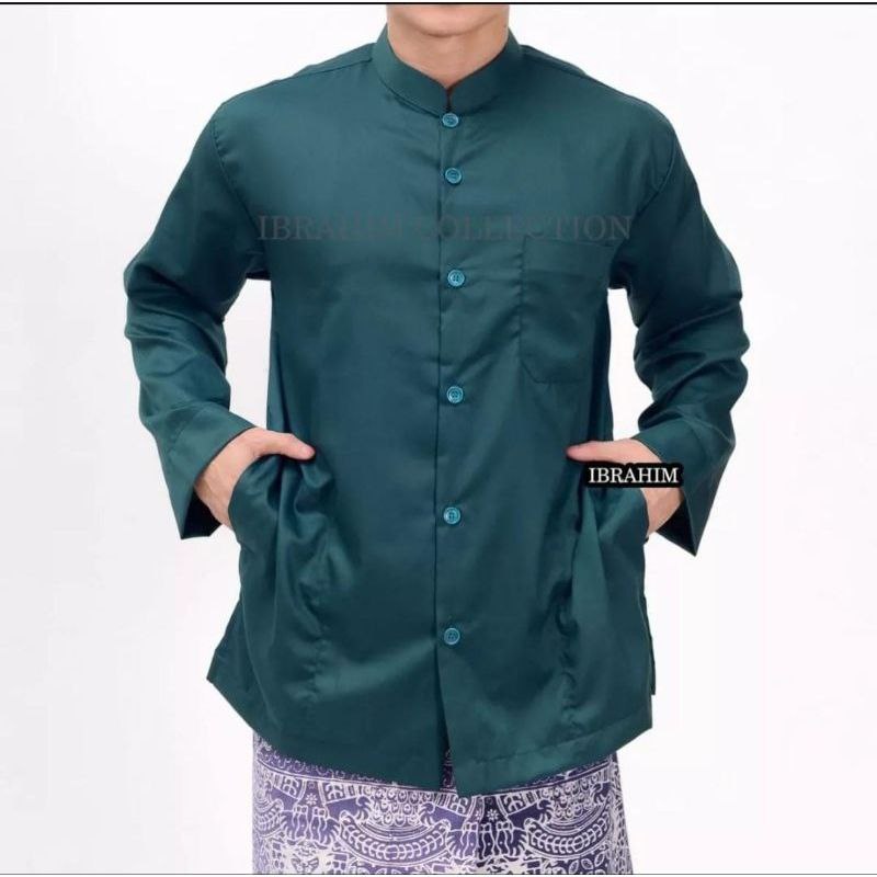 OFFICIAL BAJU KOKO LENGAN PANJANG PRIA BAJU KOKO BUAT GRUB HADROH SHOLAWATAN
