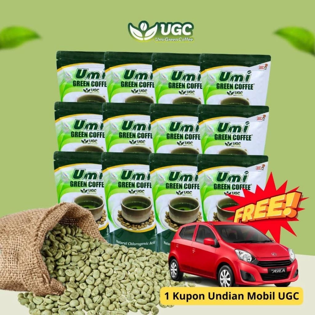Umi Green Coffee Asli Herbal Pelangsing