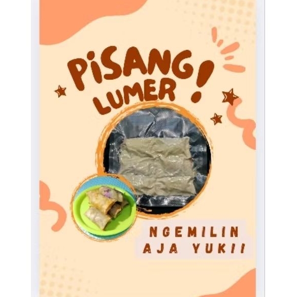 

Pisang Lumer/Piscok/Kemasan Ekonomis