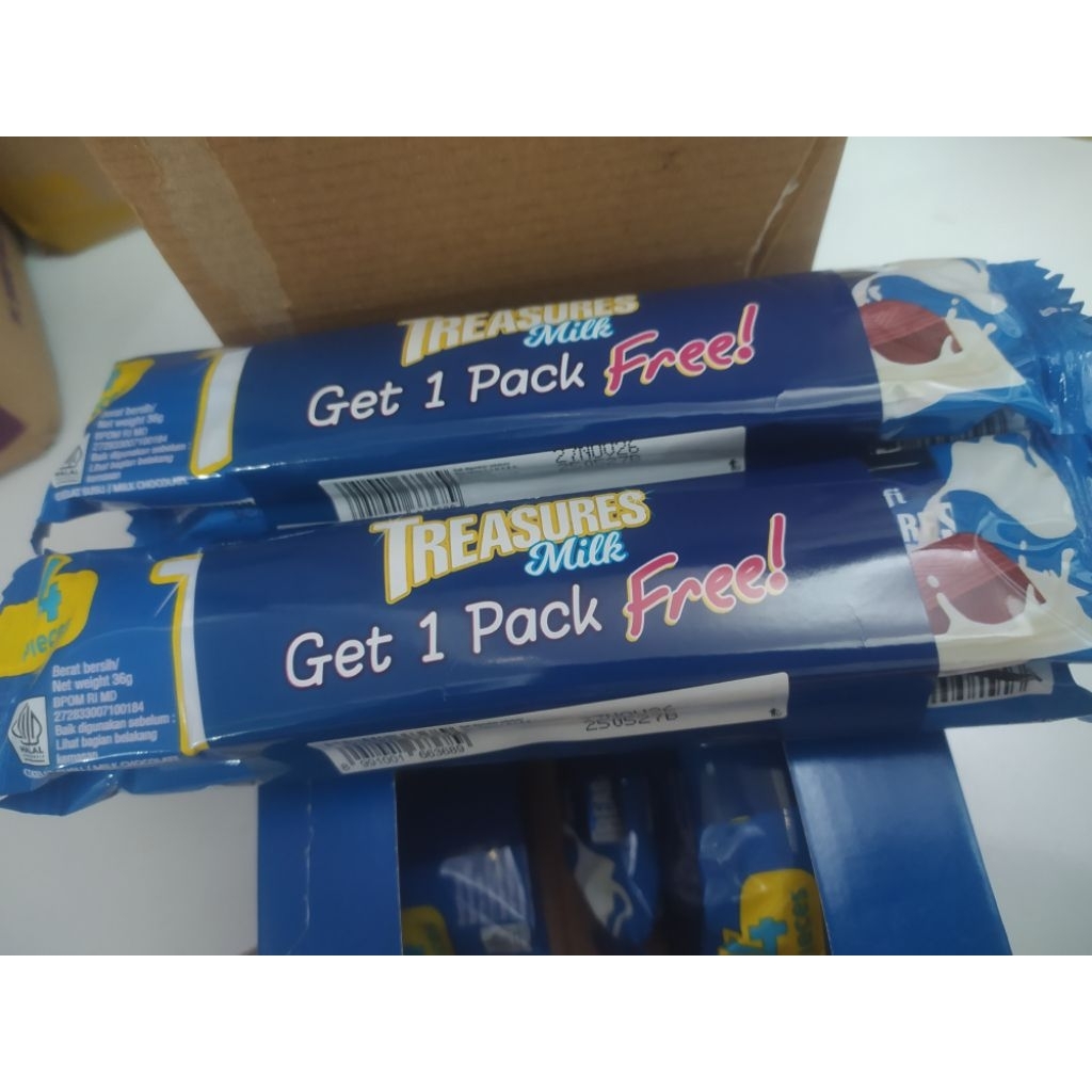 

coklat Delfi treasures milk 30gx2