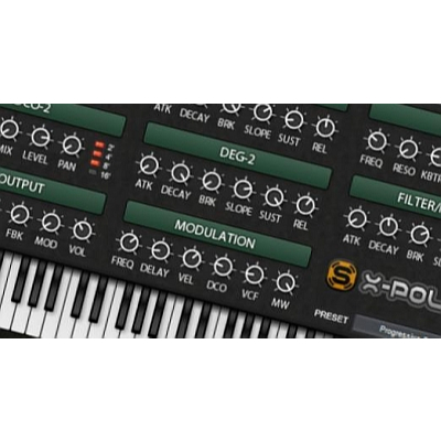 Synapse Audio - X-Poly - vsti plugin Emulasi Synth Klasik yang Ditingkatkan Modern