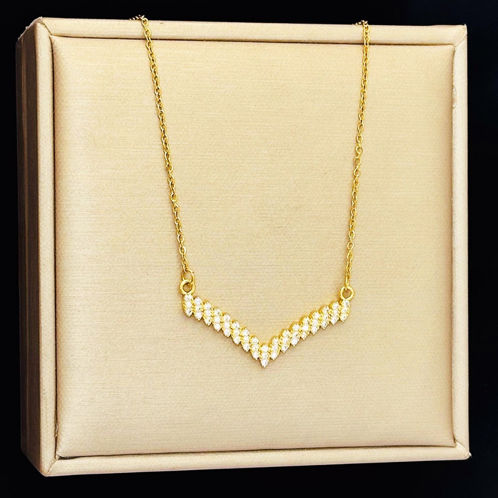 Kalung Titanium Fuji Permata - Kalung Fuji Titanium Model Terbaru