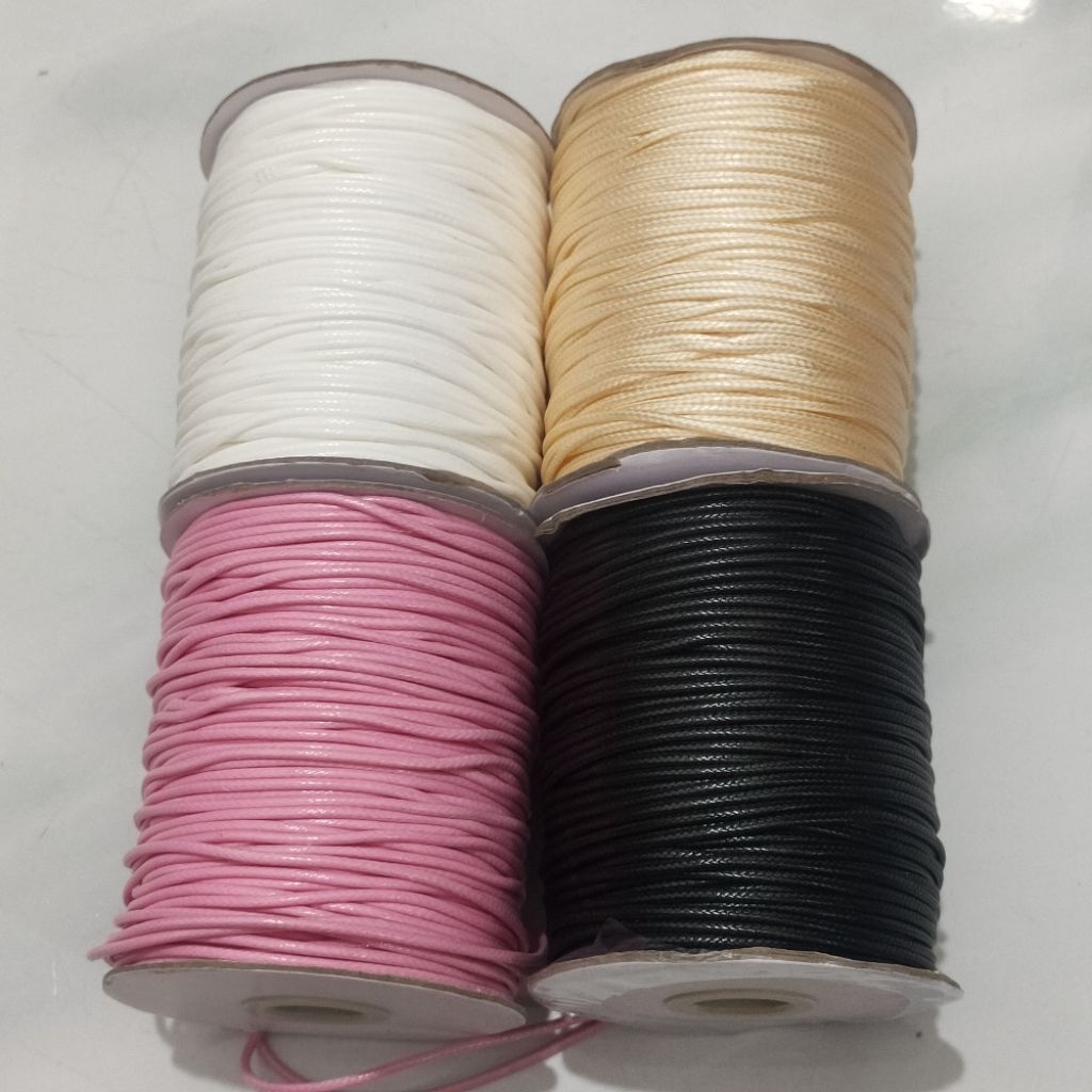 5 Meter Tali Korea 1MM, 1.5 MM, dan 2MM  ll Tali Gelang Korea