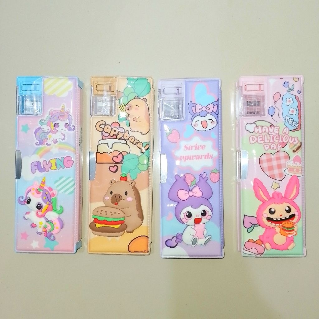 

Tempat Pensil Magnet Pencil Case Greebel PC-81007 3D ( Pcs ) [ Original ]