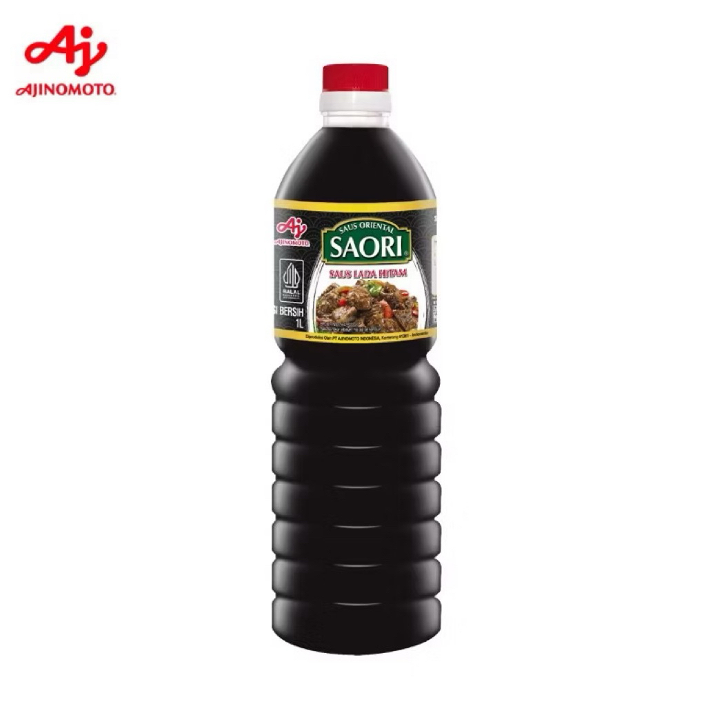

Saori Saus Lada Hitam 1 Liter/ Black Paper Sauce