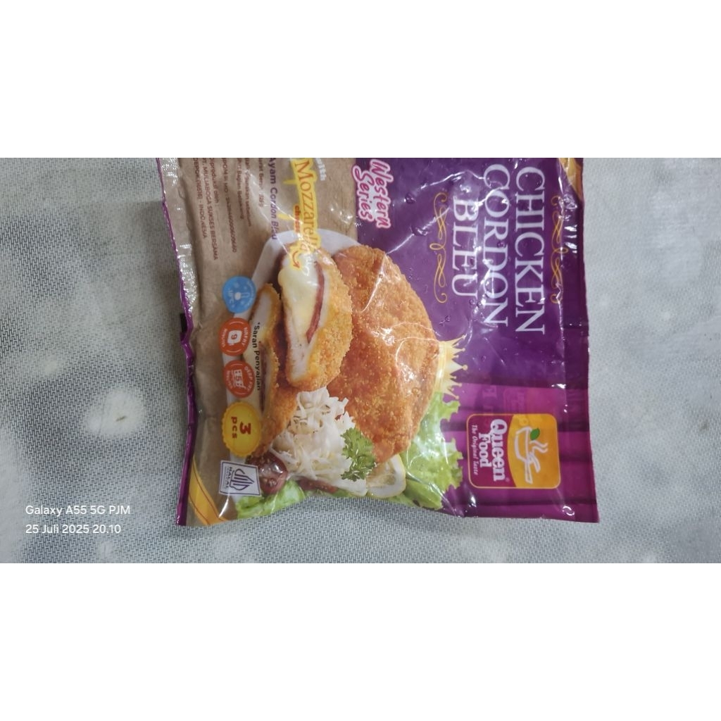

CHICKEN CORDON BLEU MOZZARELLA 325 g