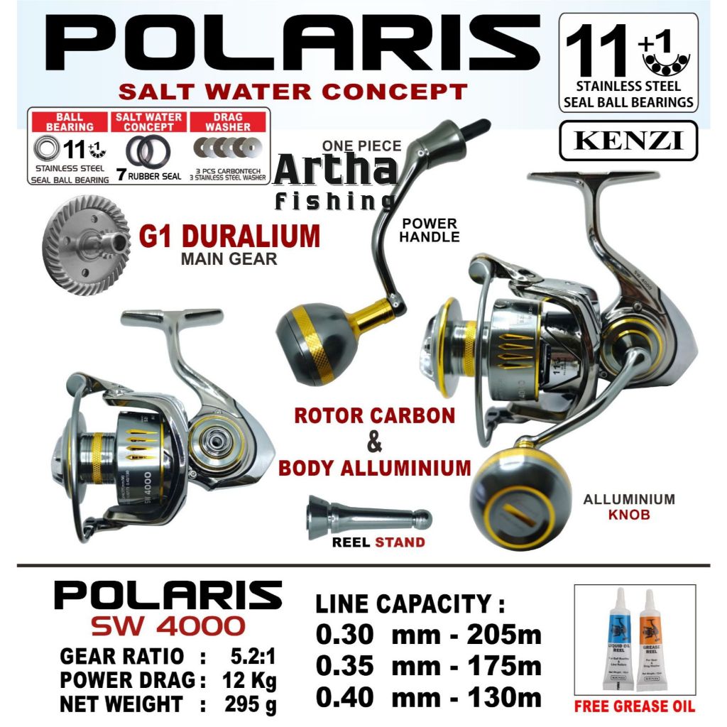 REEL KENZI POLARIS SW 4000