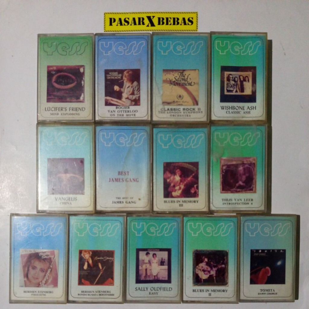 kaset yess - yess recods / rekaman yess