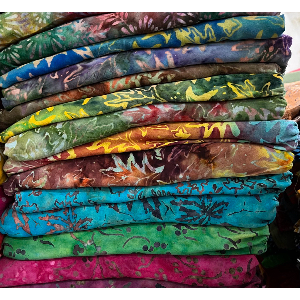 Kain Batik Rayon Santung Motif