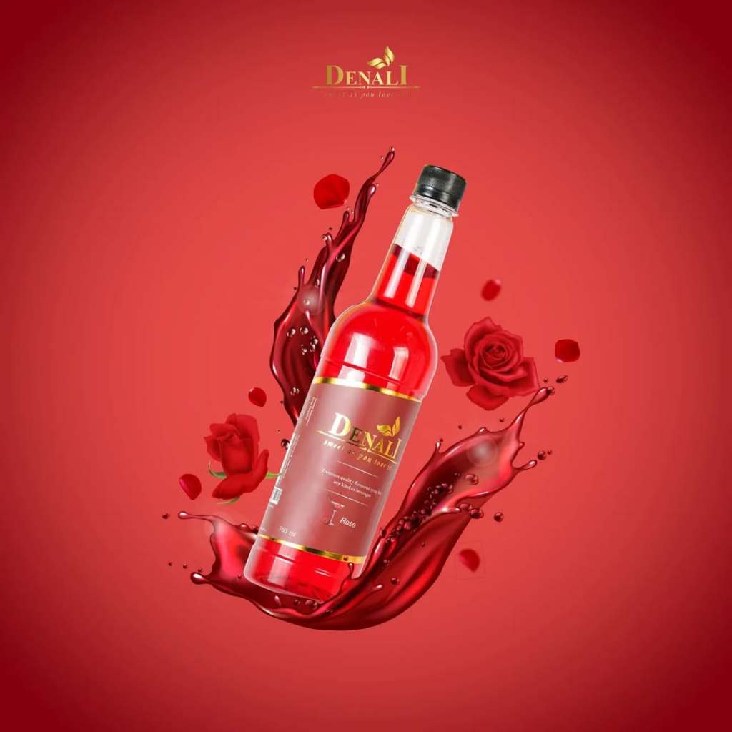 

Denali Syrup rasa Rose 750 ml