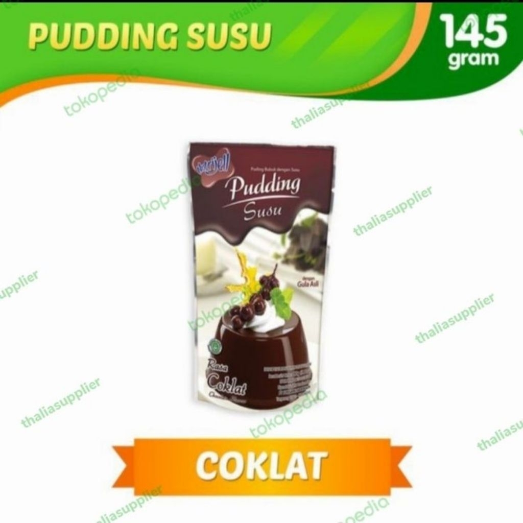 

Nutrijell Pudding Susu/Pudding Lapis Pudding Santan 120g, 140g