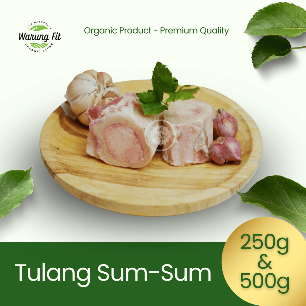 

Tulang Sum-sum Sapi Organik Wahyu Beef - Tulang Sumsum Organik Wahyu Beef - Grass Fed Beef