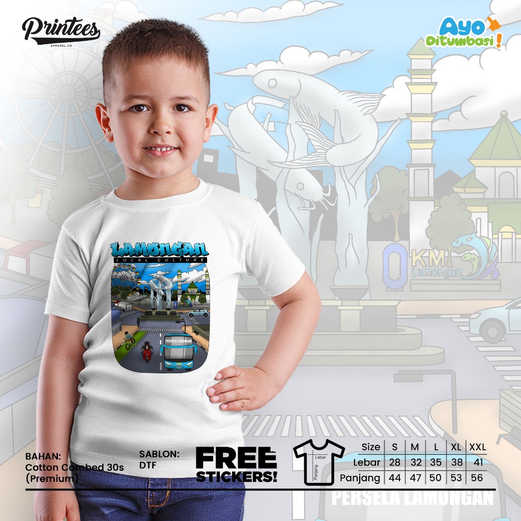 KAOS ANAK LAMONGAN MEGILAN