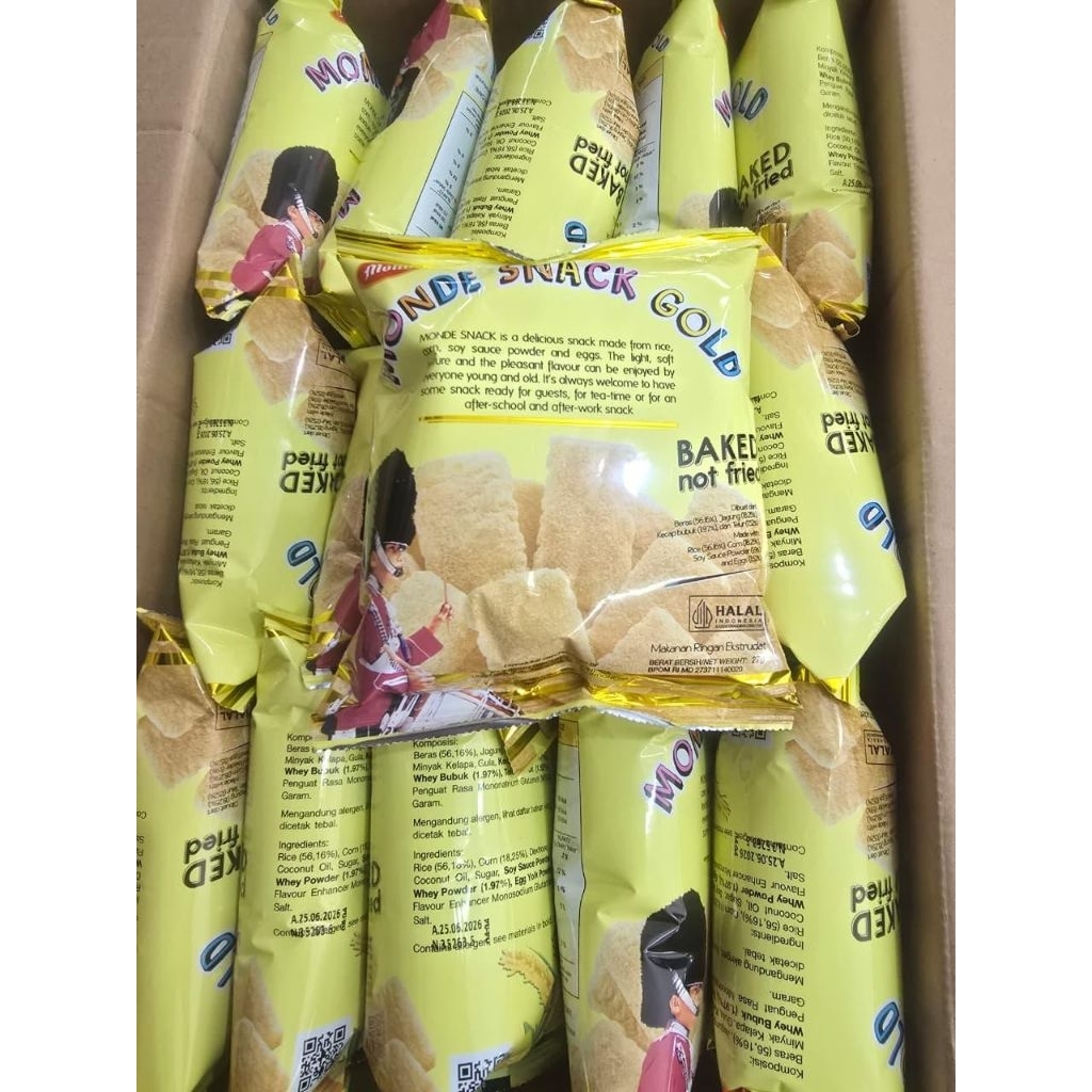 

Monde snack gold isi 4bks