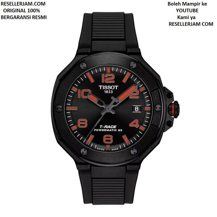 Jam Tangan Tissot T141.807.37.057.00 T-Race Powermatic 80 Original Garansi